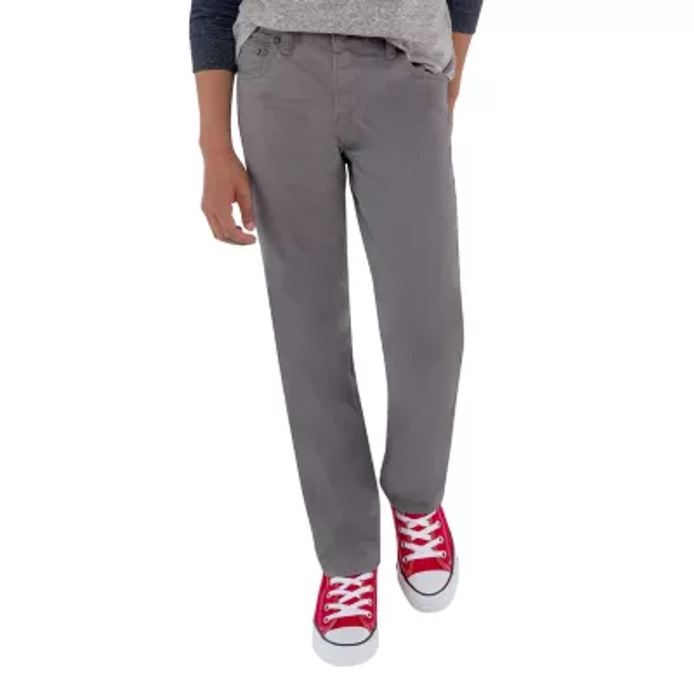 Levi's 511 Sueded Big Kid Boys Adjustable Waist Slim Fit Pant