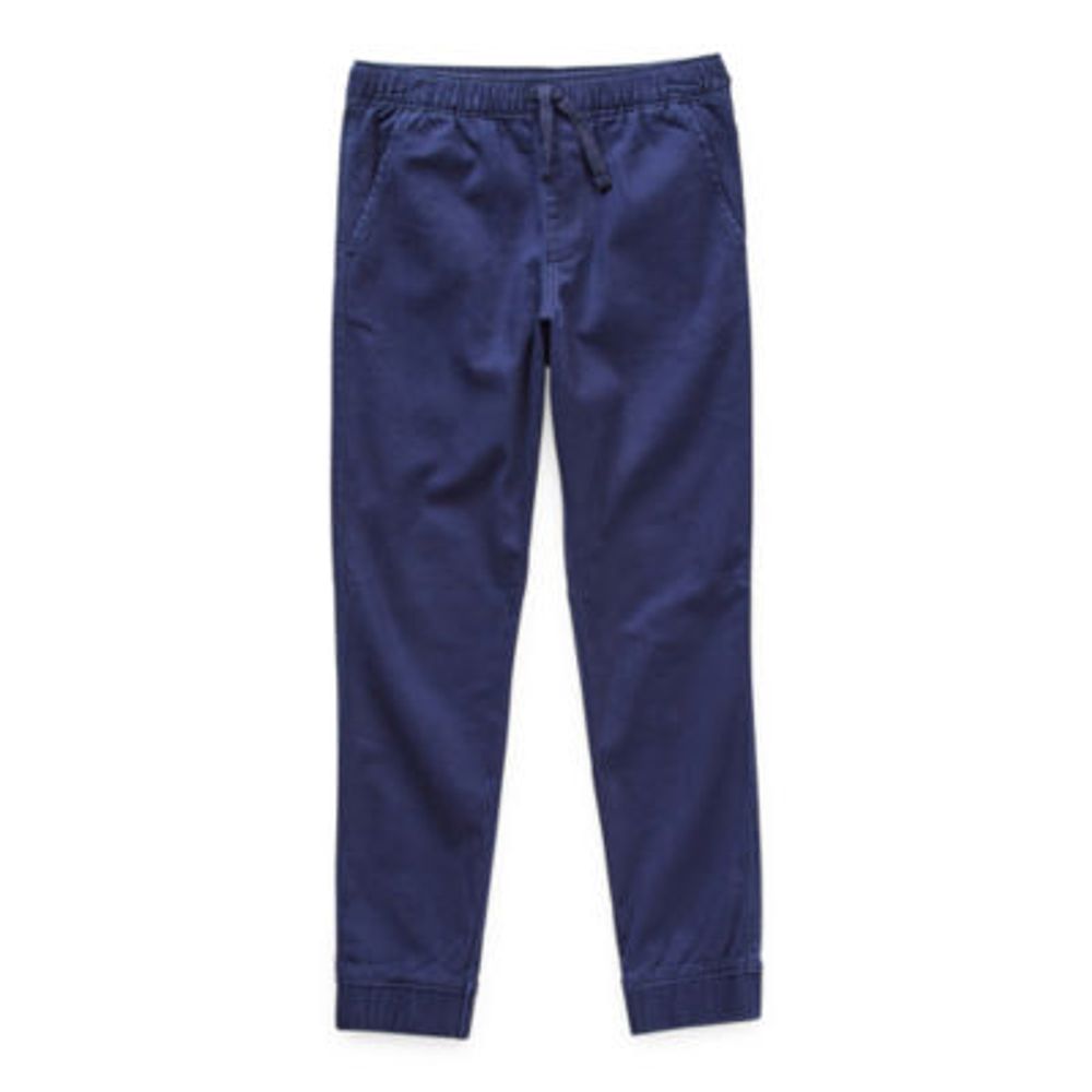 Thereabouts Pull-On Little & Big Kid Boys Stretch Fabric Cuffed Regular Fit Jogger Pant