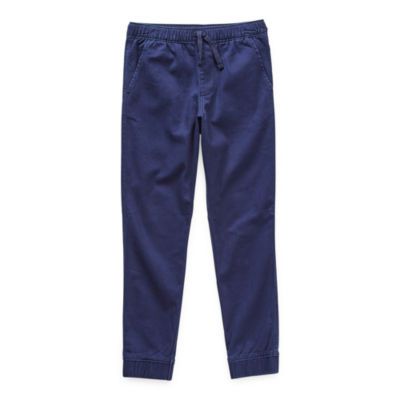 Thereabouts Pull-On Little & Big Kid Boys Stretch Fabric Cuffed Regular Fit Jogger Pant