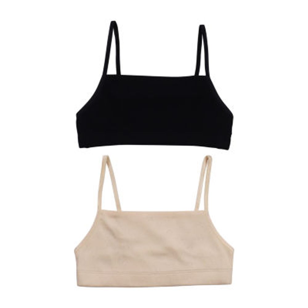 Hanes Girls Light Support 2-pc. Bralette Rjh2008c-As3