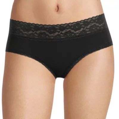 Arizona Body Cotton with Lace Hipster Panty