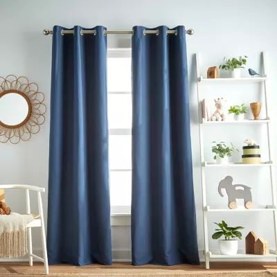 CHF Harper Grommet Top Blackout Set of 2 Curtain Panel