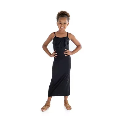 24sevenkid Big Kid Girls Sleeveless Maxi Dress