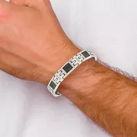 Mens Stainless Steel 8 / Inch Link Bracelet