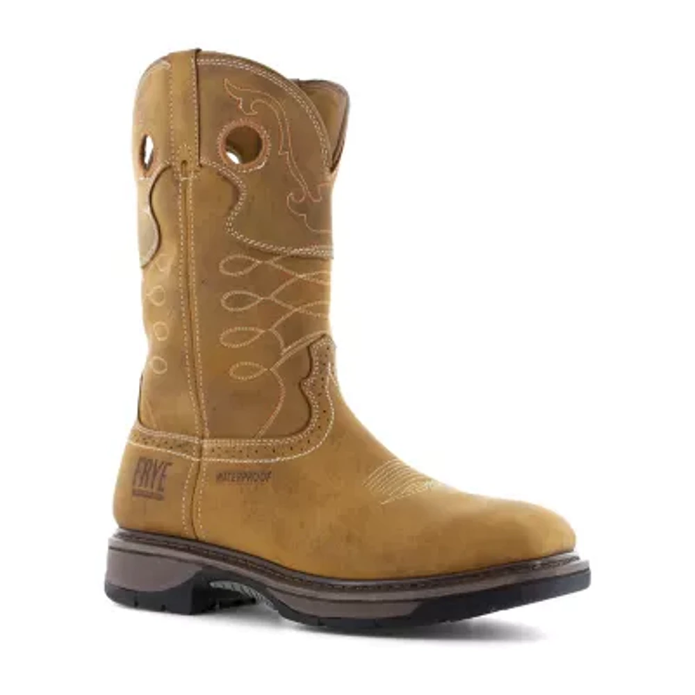 Frye Supply Fr40103 Mens Round Steel Toe Work Shoes