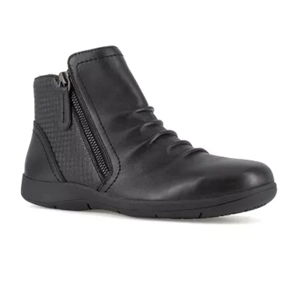 Rockport Works Rk762 Womens Round Steel Toe Work Shoes