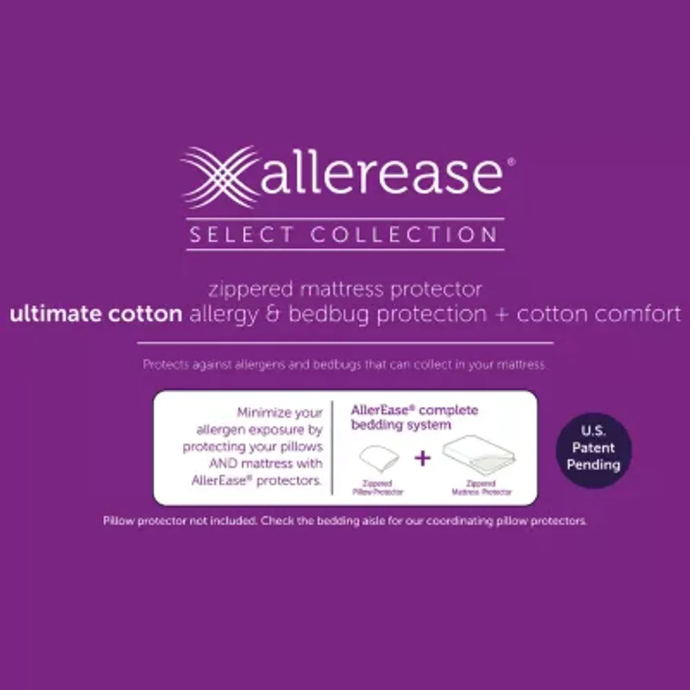Allerease Select Ultimate Cotton Pillow Protector