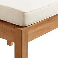 Carlbach Outdoor Teak 2-pc. Dining Chair with Cushion