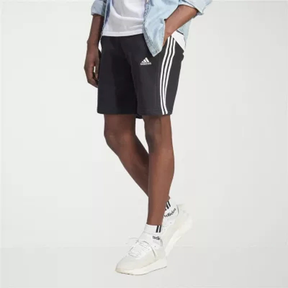 adidas Fleece Mens 10" Workout Shorts