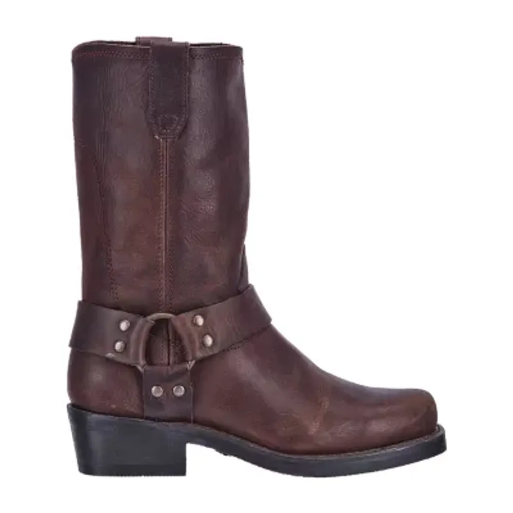 Dingo Womens Block Heel Motorcycle Boots Molly