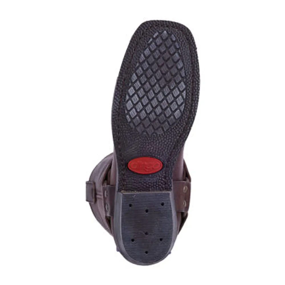 Dingo Womens Block Heel Motorcycle Boots Molly