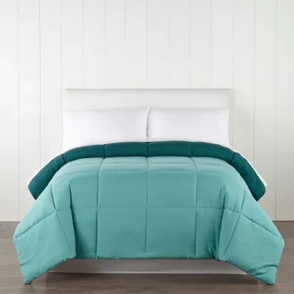 Home Expressions Ultra Soft Down Alternative Reversible Comforter