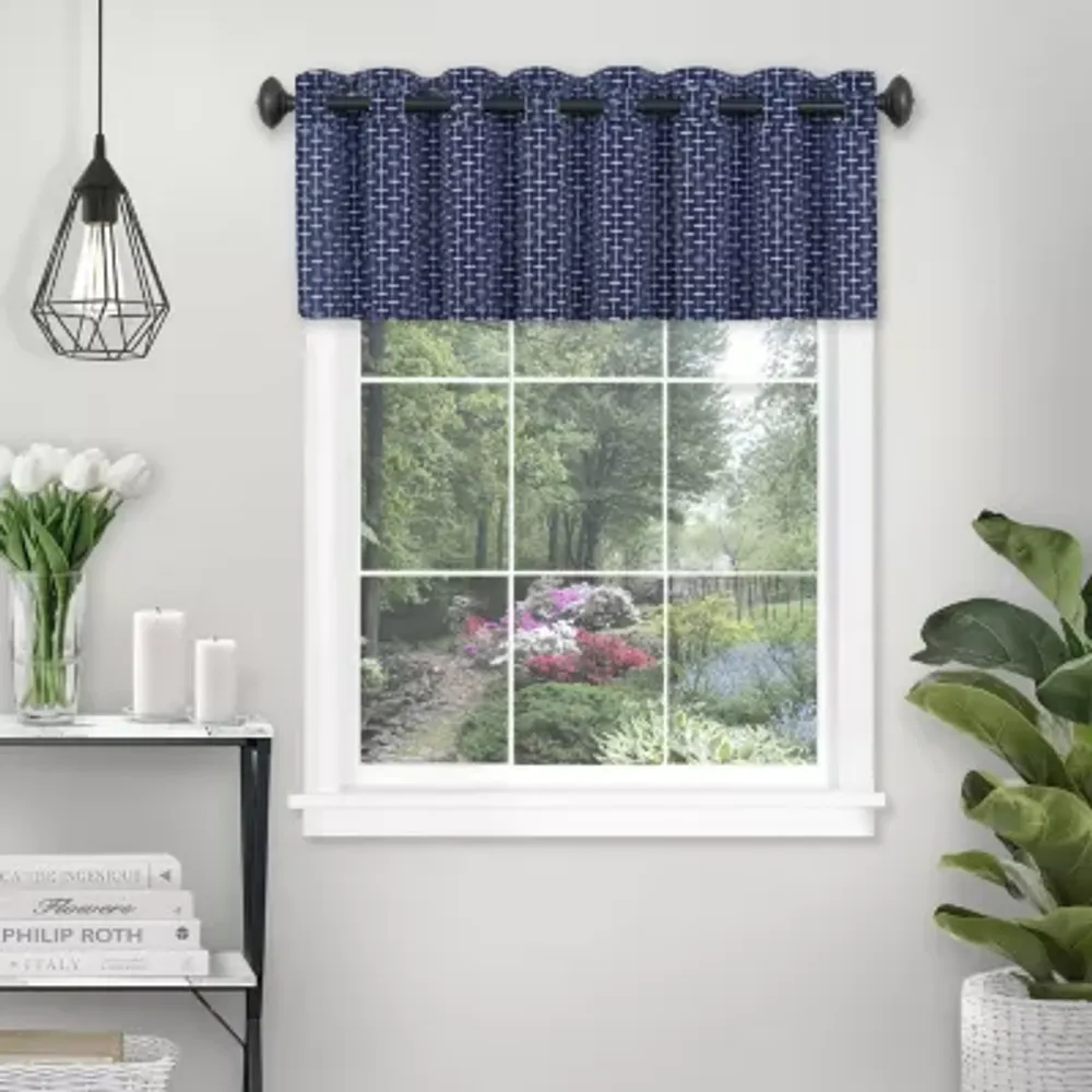 Achim Bedford Rod Pocket Tailored Valance