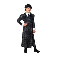 Little & Big Kid Girls Nevermore Academy The Addams Family Wednesday Costume