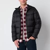 St. John's Bay Mens Water Resistant Midweight Puffer Jacket
