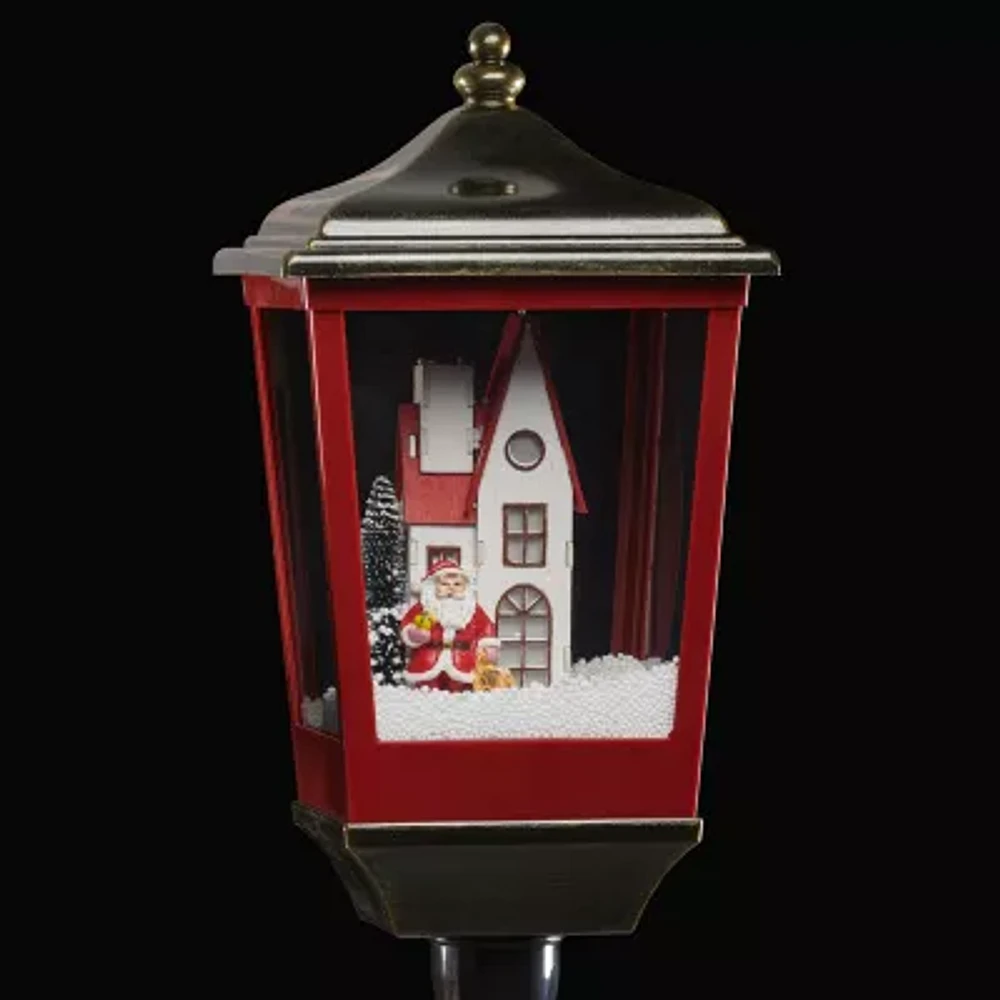 Roman 78in Musical Led Double Lamp Plays Music Christmas Tabletop Decor