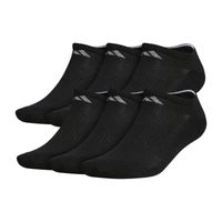 adidas Mens 6 Pair No Show Socks