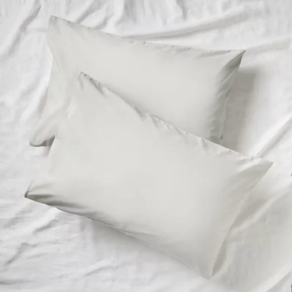 Shuteye Supply 2.5 Recycled Percale Pillowcase Set