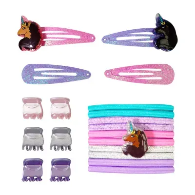 Afro Unicorn 20-pc. Assorted Hair Goods Set