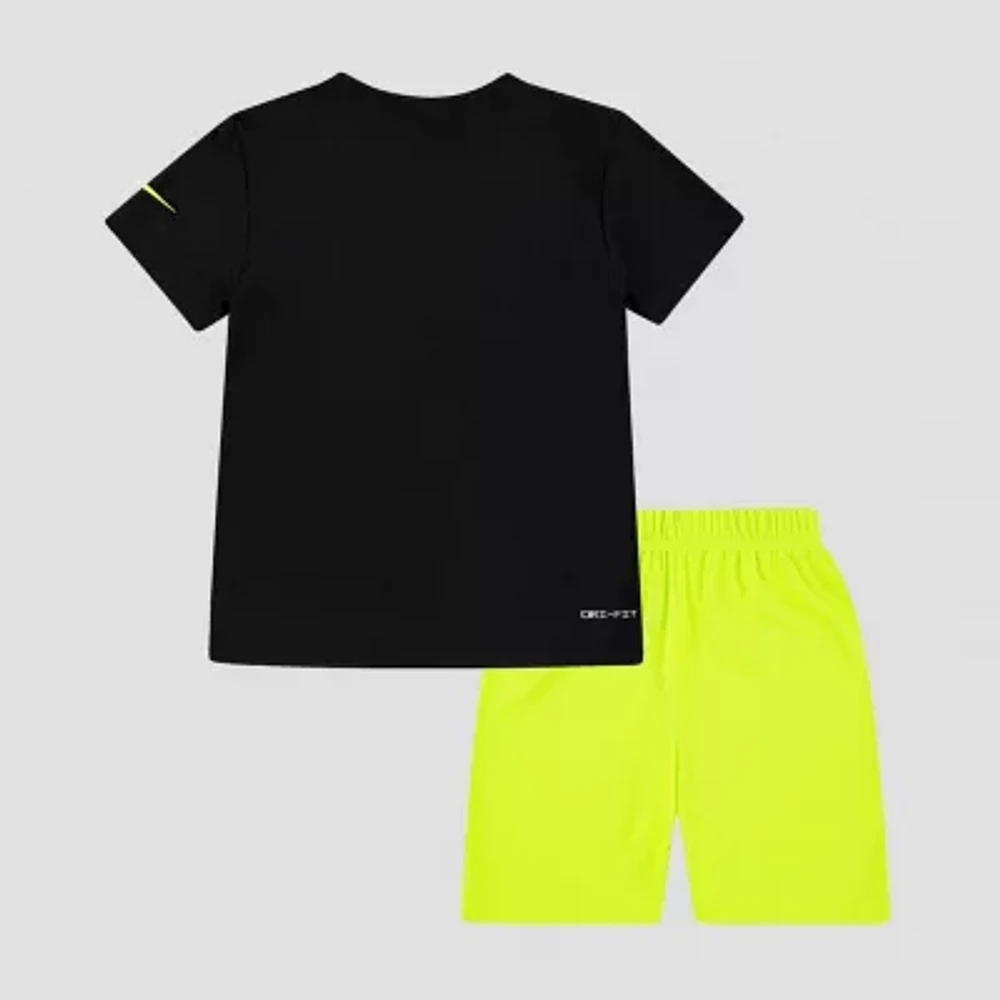 Nike 3BRAND by Russell Wilson Little Boys 2-pc. Short Set