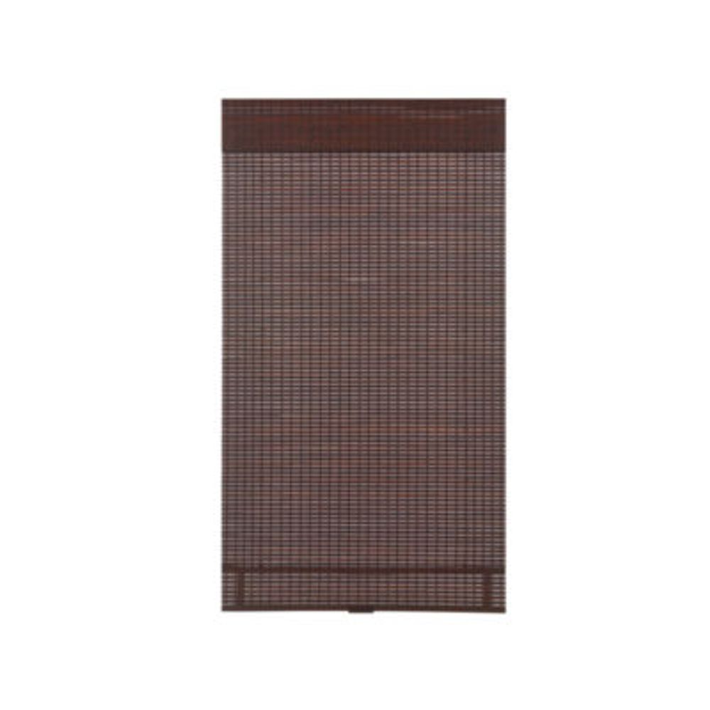 Bamboo Woven Wood Cordless Room Darkening Roman Shade