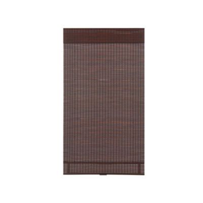 Bamboo Woven Wood Cordless Room Darkening Roman Shade