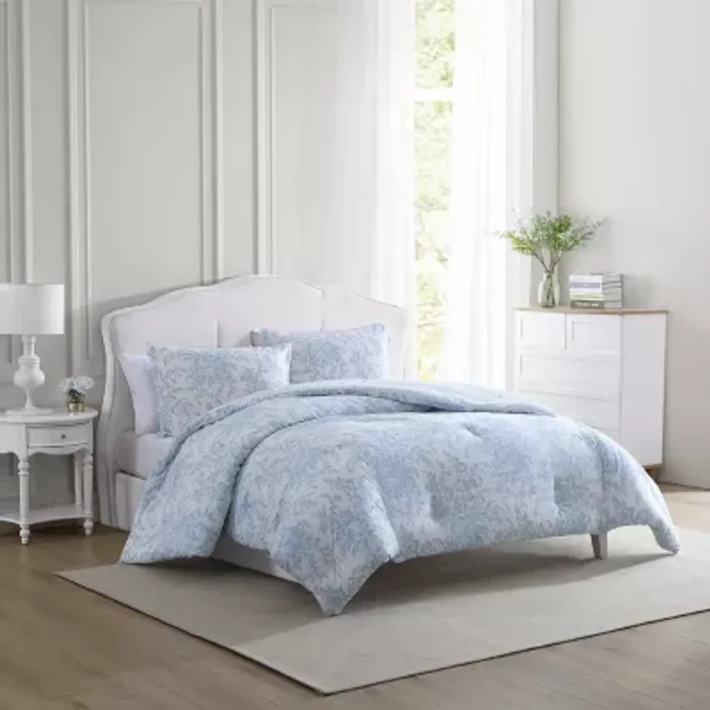 Laura Ashley Bedford Midweight Comforter Set
