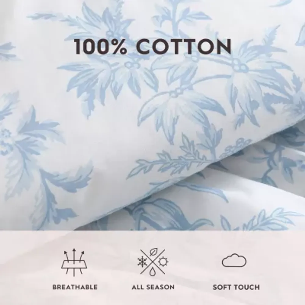 Laura Ashley Bedford Midweight Comforter Set