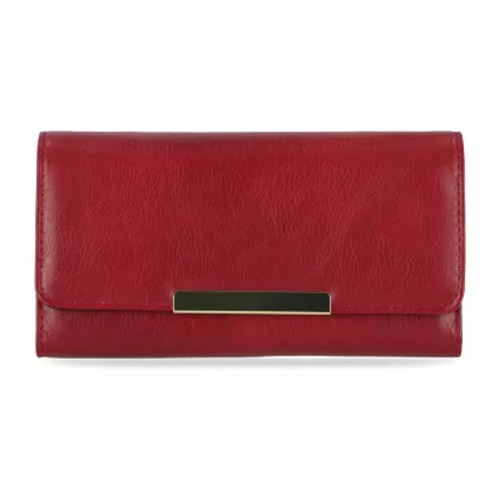 Mundi File Master Womens Expandable RFID Blocking Accordian Wallet