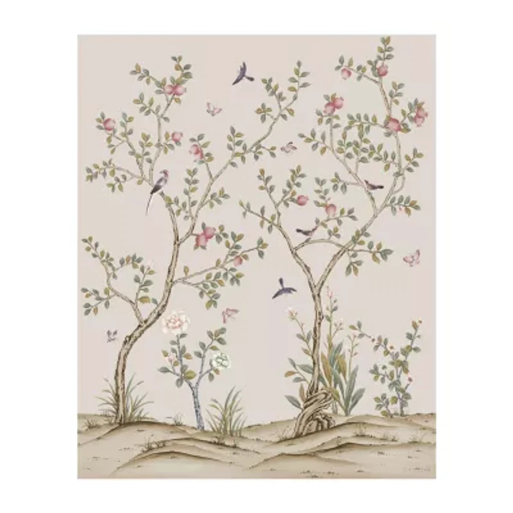 Tempaper Garden Pomegranate Mural Wallpaper