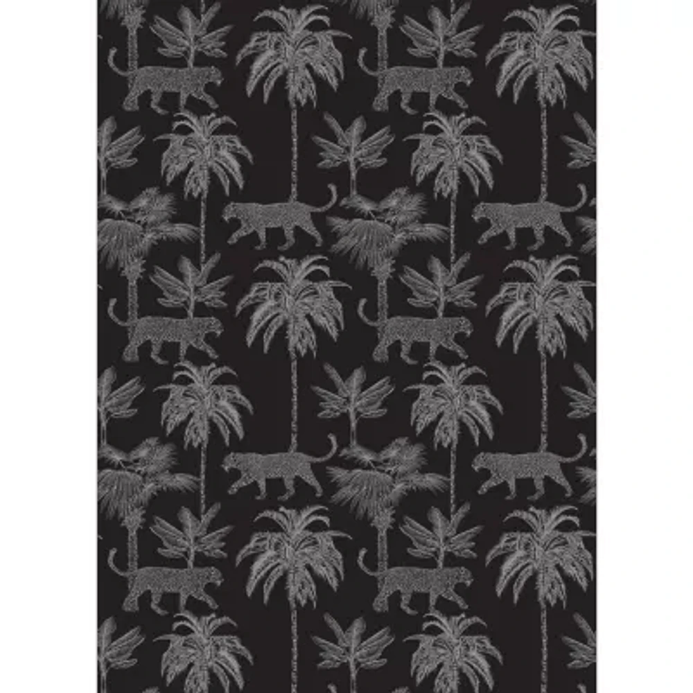 Tempaper Palm Leopards Mural Wallpaper