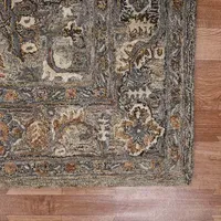 Amer Rugs Vermusia Medallion Hand Tufted Indoor Rectangular Accent Rug