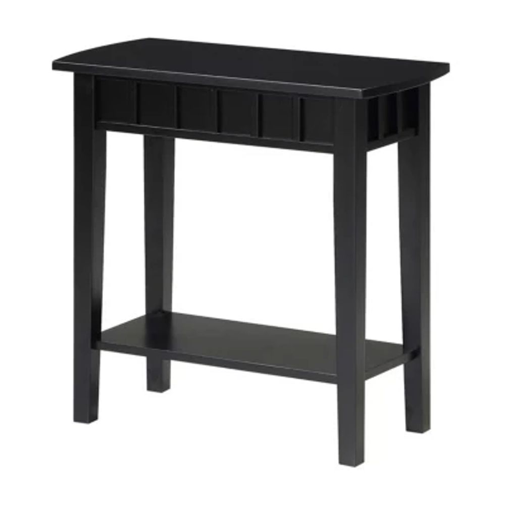 Dennis End Table with Shelf