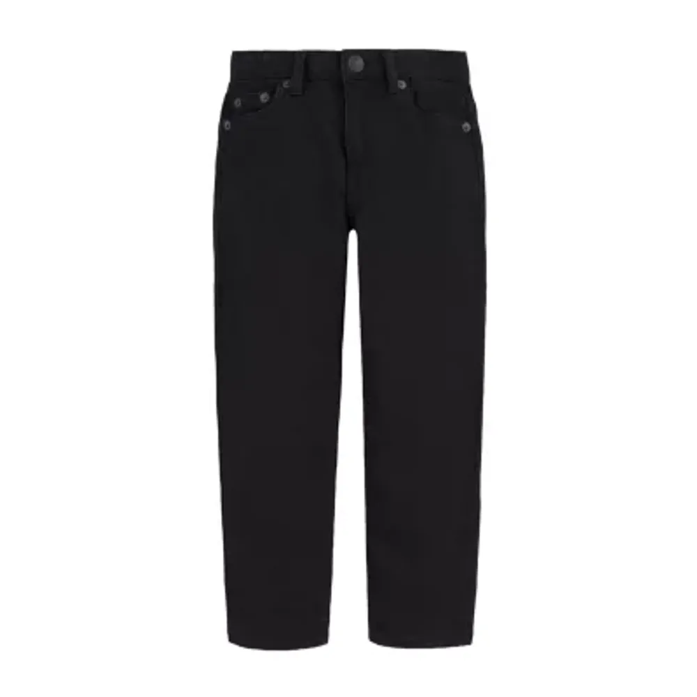 Levi's Little Boys Adjustable Waist Mid Rise 502 Tapered Leg Jean