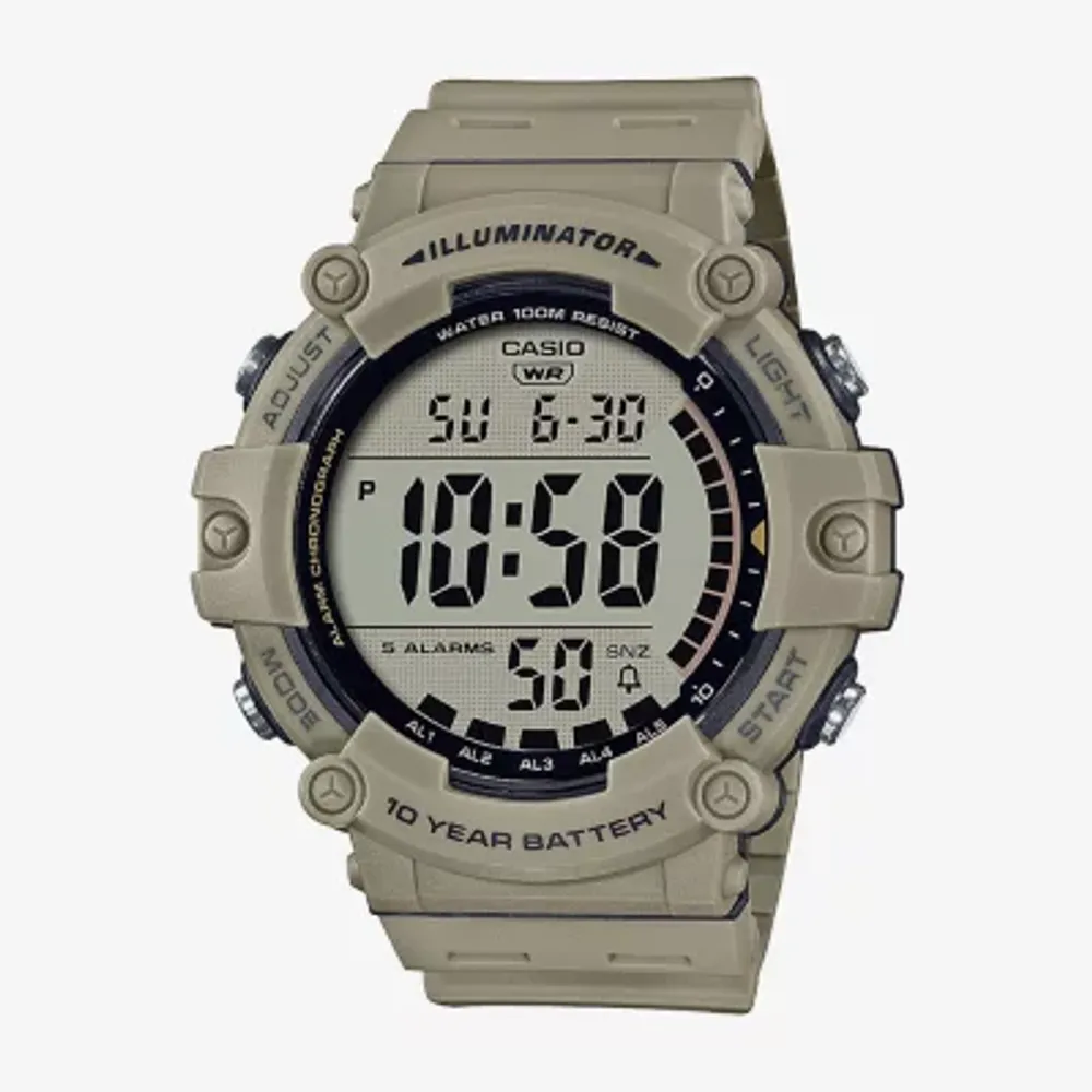 Casio Mens Brown Strap Watch Ae1500wh-5av