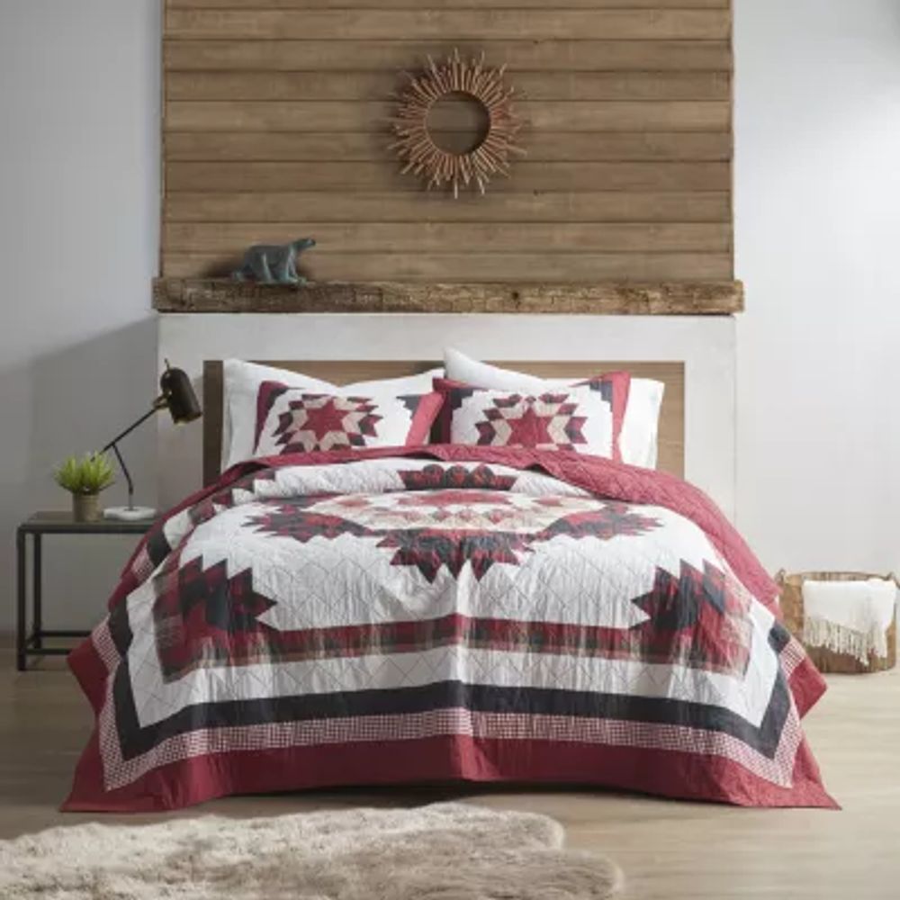 Woolrich Compass Cotton 3pc Quilt Mini Set