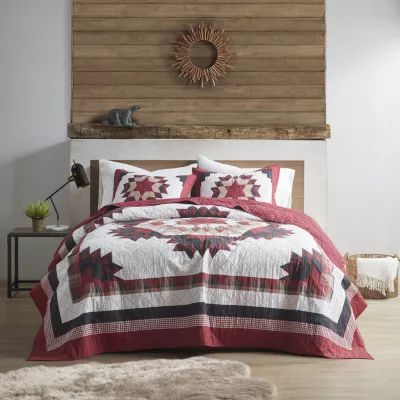Woolrich Compass Cotton 3pc Quilt Mini Set