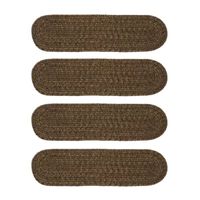 Colonial Mills Grafton Tweed Braided Oval Reversible Indoor Stair Treads