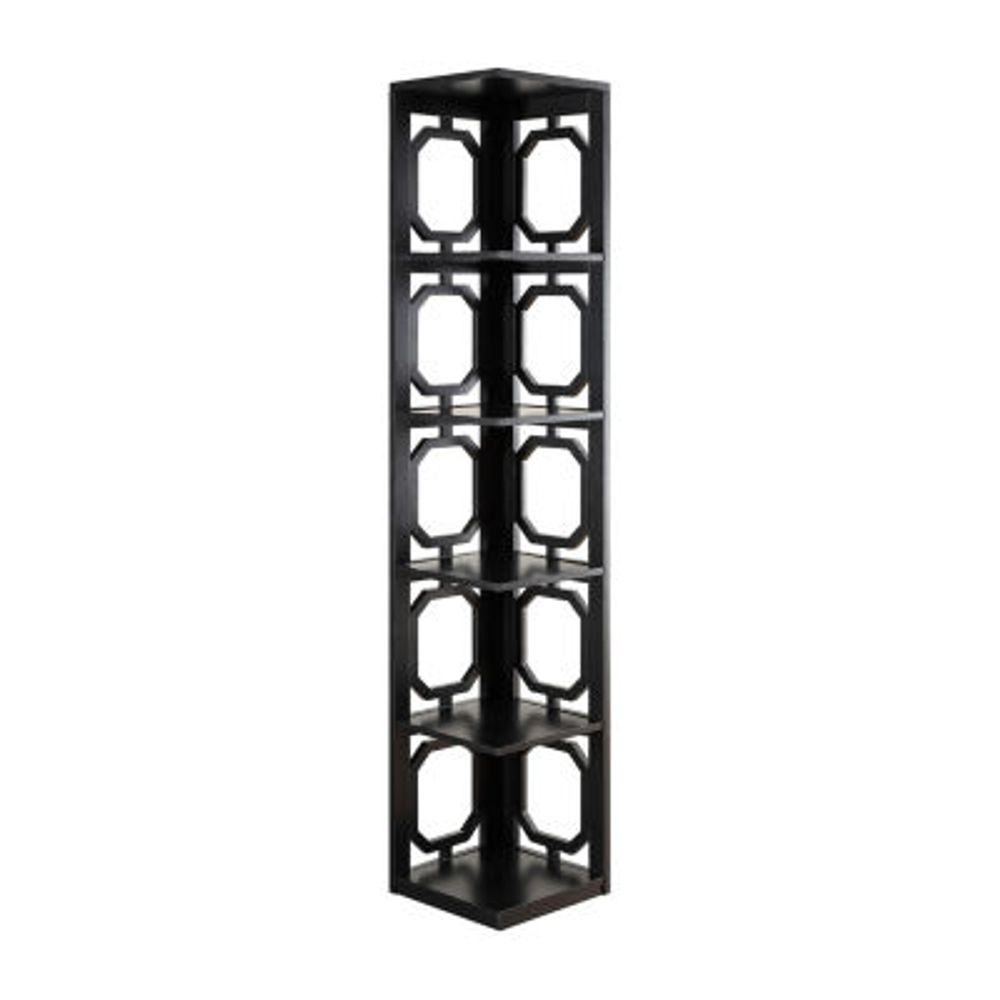 Omega Office And Library Collection 5-Shelf Bookcase