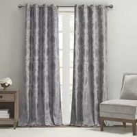 Sunsmart Loraine Grommet Top Energy Saving 100% Blackout Single Curtain Panel