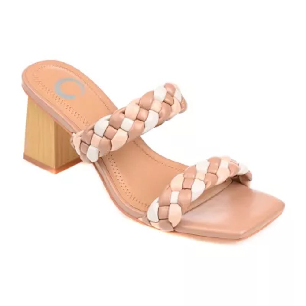 Journee Collection Womens Bronte Heeled Sandals