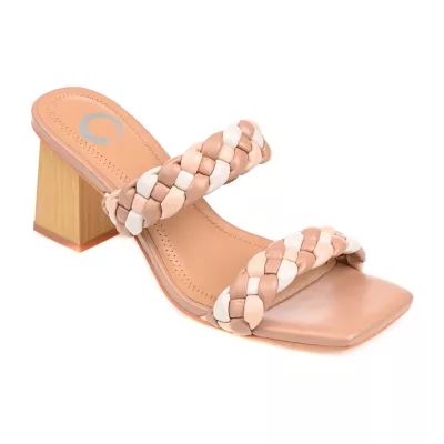 Journee Collection Womens Bronte Heeled Sandals