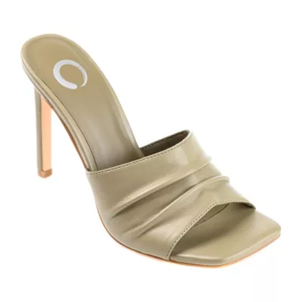 Journee Collection Camber Womens Open Toe Stiletto Heel Pumps