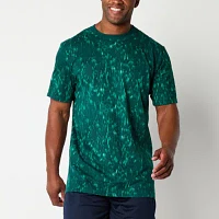 Xersion Mens Crew Neck Short Sleeve Active Big and Tall T-Shirt