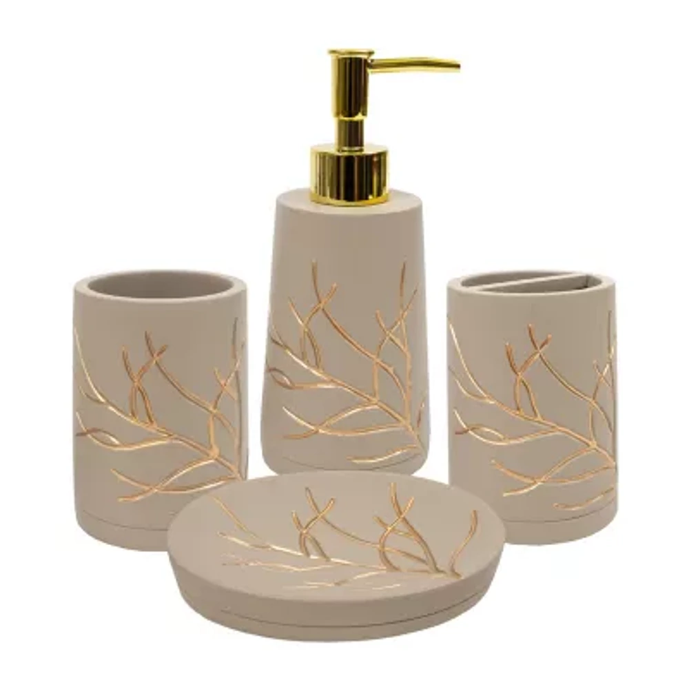 Sweet Home Collection Branches 4-pc. Bath Accessory Sets