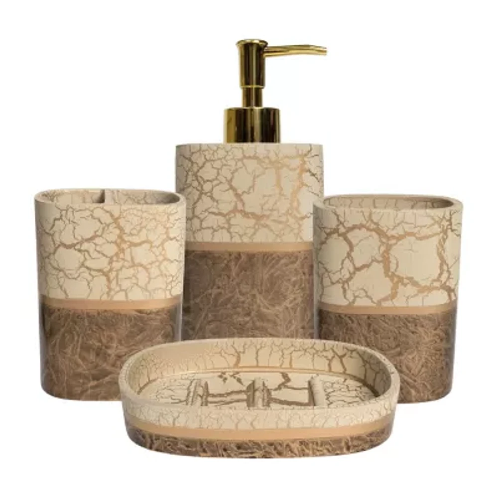 Sweet Home Collection 4-pc. Parker Bath Accessory Sets