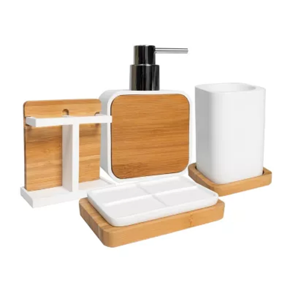 Sweet Home Collection 4-pc. Rita Bath Accessory Sets
