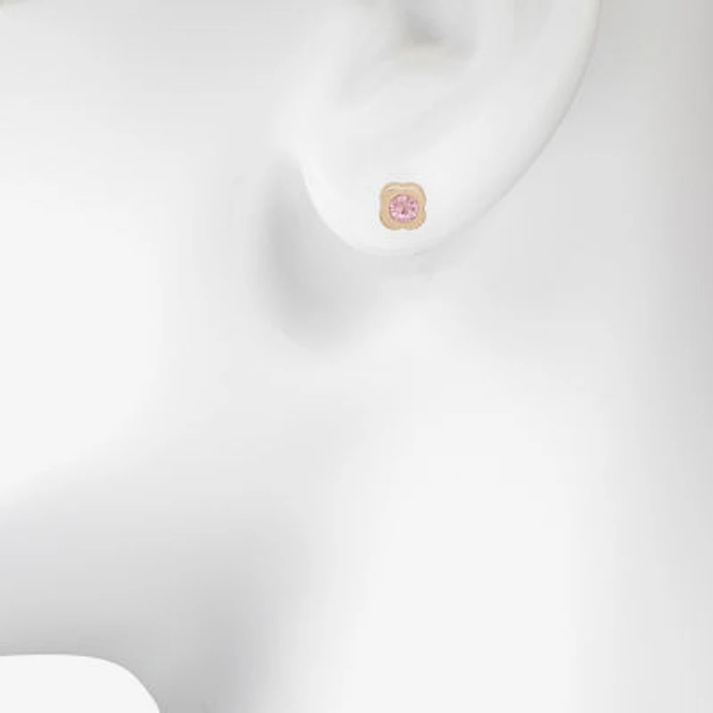 Bijoux Bar Delicates Gold Tone Womens Glass Simulated Pearl Bow Butterfly Heart 6 Pair Earring Set