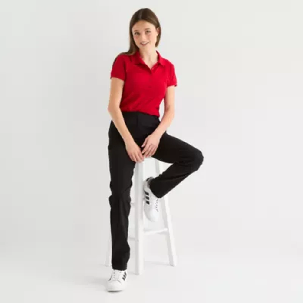 IZOD Womens Straight Fit Juniors Flat Front Pant