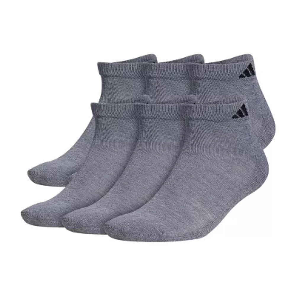 adidas Mens 6 Pair Low Cut Socks